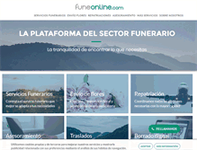 Tablet Screenshot of funeonline.com